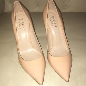Nude 4in heels by Nicole Miller